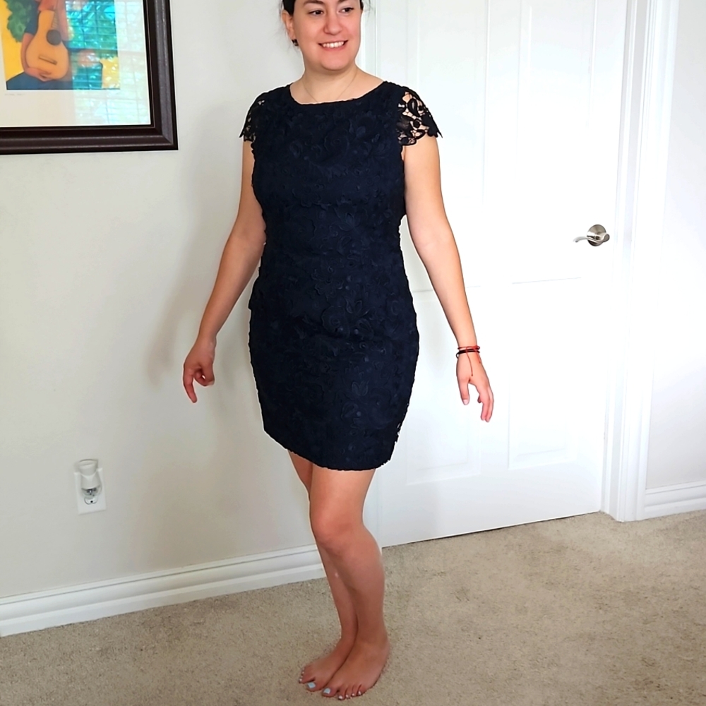 Vince Camuto Cocktail Dress, perfect for wedding guest or formal dinning.